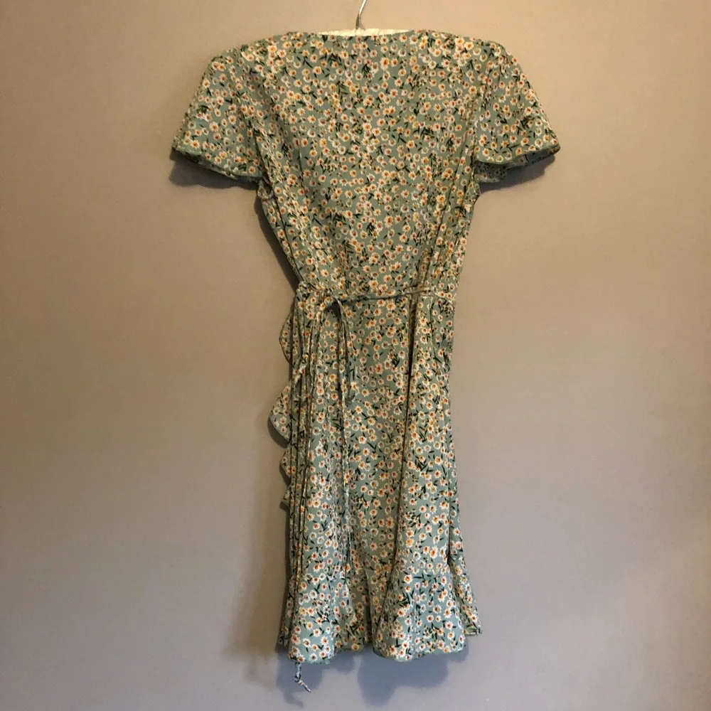 Shein Wrap Dress - Picture 4 of 6